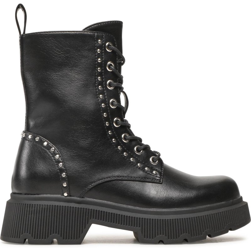 Schnürschuhe DeeZee WS5956-01 Schwarz