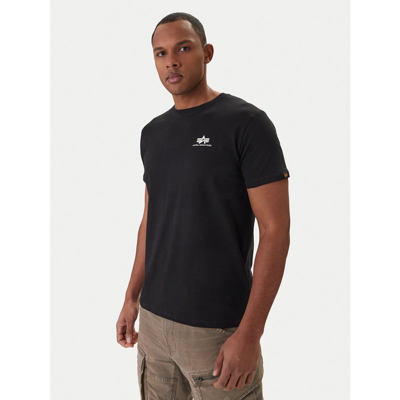 Alpha Industries T-Shirt Basic 188505 Schwarz Regular Fit