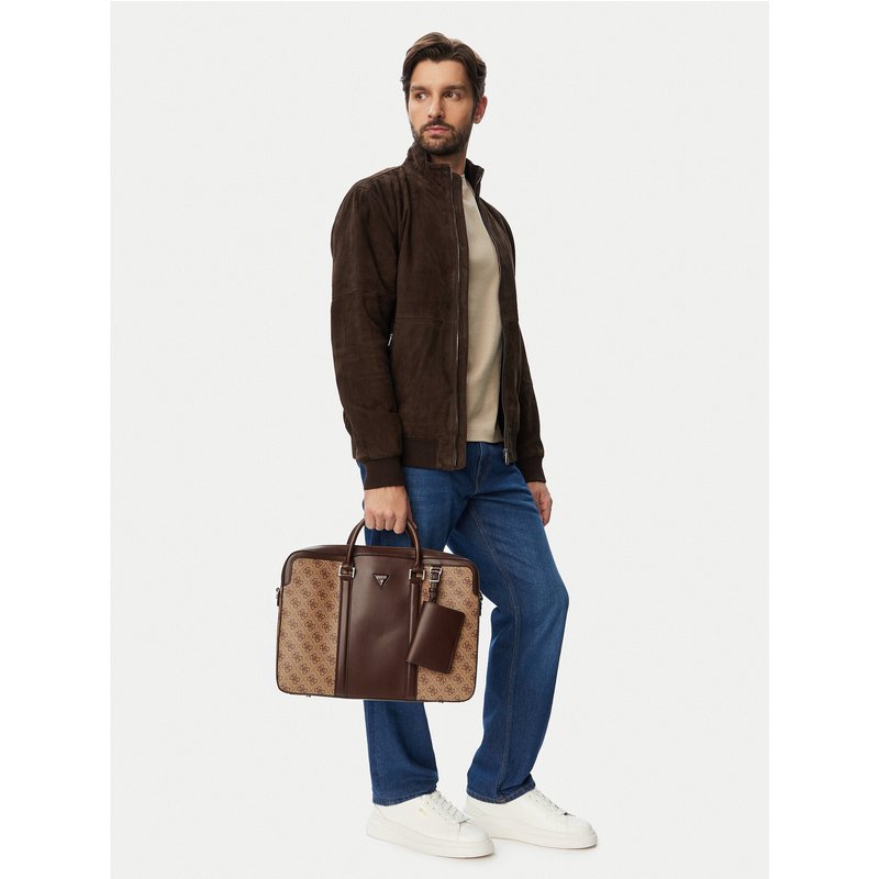 Laptoptasche Guess HMMILL P6269 Hellbraun