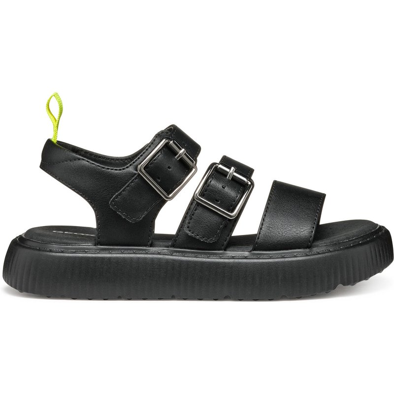 Sandalen Geox J Kodette Gir J55DBG 000BC C9999 M Schwarz