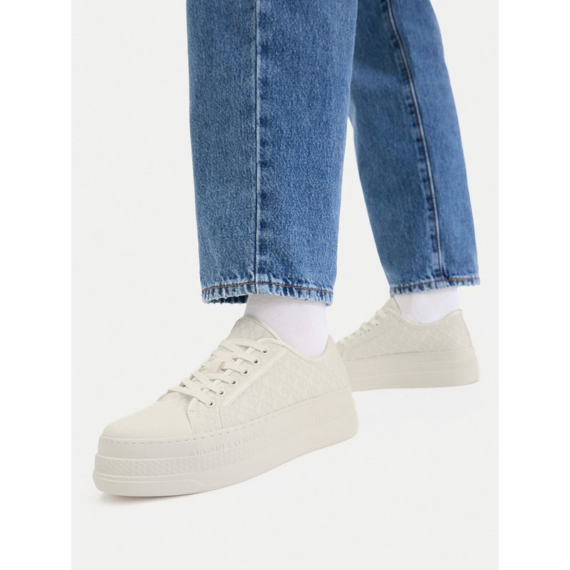 Sneakers Armani Exchange XW002786 AF23055 M0107 Weiß