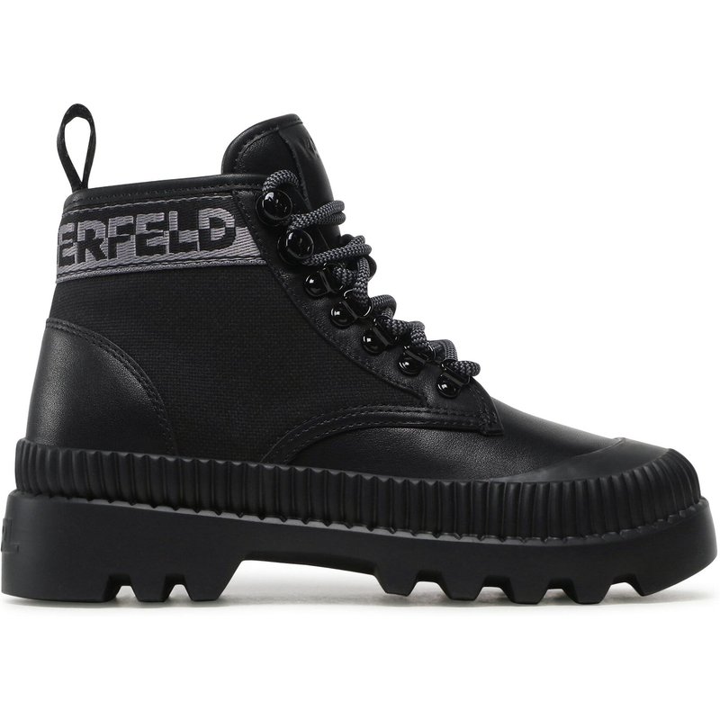 Schnürstiefeletten KARL LAGERFELD KL42533 Schwarz