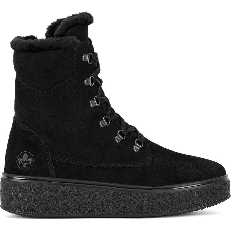 Schnürschuhe Rieker 78800-00 Schwarz