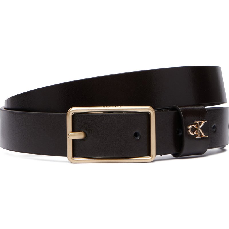 Gürtel Calvin Klein Square Buckle Ck Loop 25Mm LV04F7050G Braun