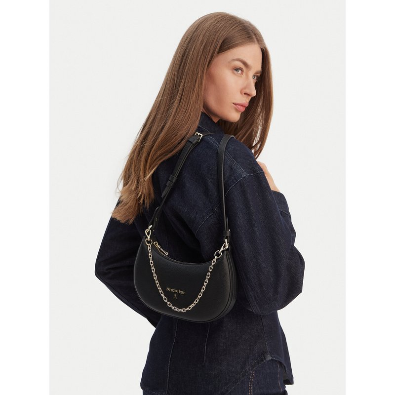 Handtasche Patrizia Pepe 8B0309/L001 Schwarz
