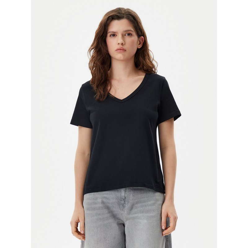 Gap T-Shirt 740140-03 Schwarz Regular Fit