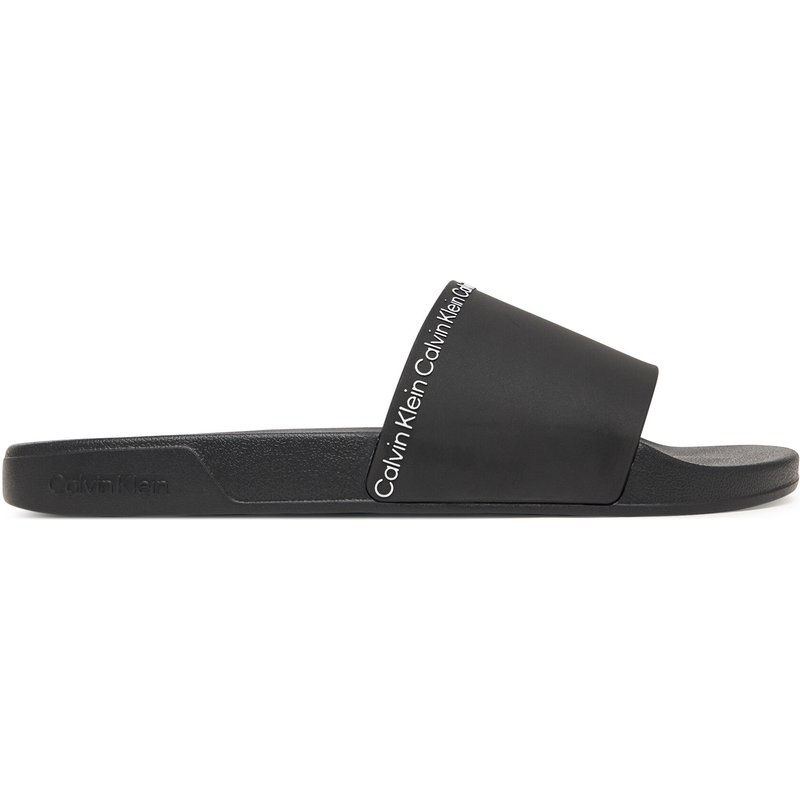 Pantoletten Calvin Klein Ess Slide Institutional Cv HM0HM02108 Schwarz