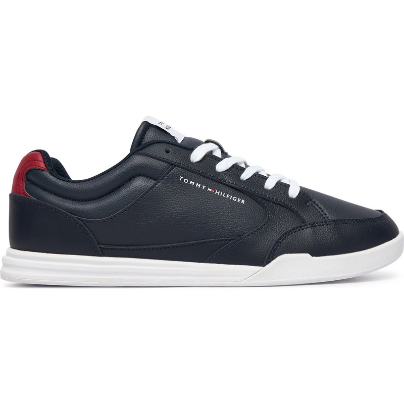 Sneakers Tommy Hilfiger Lo Pro Cupsole Perf Leather FM0FM05944 Weiß
