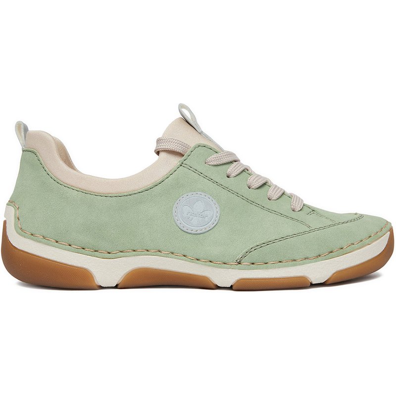 Halbschuhe Rieker 55950-52 Grün