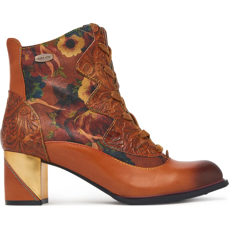 Schnürschuhe Laura Vita Emmyo4 Braun