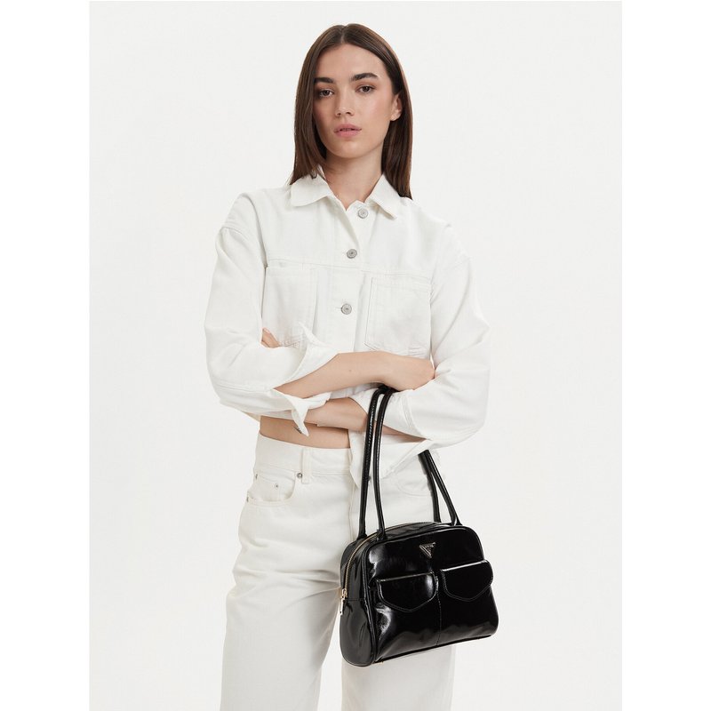 Handtasche Guess HWTG96 46090 Schwarz