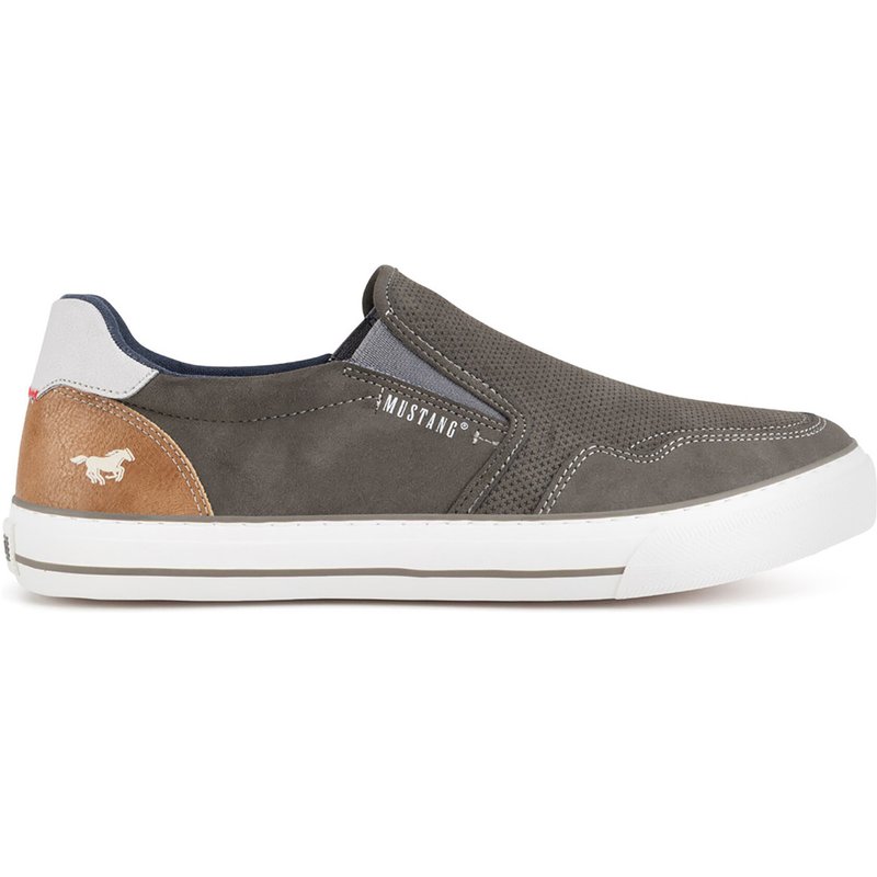 Sneakers aus Stoff Mustang 4198-402 Grau
