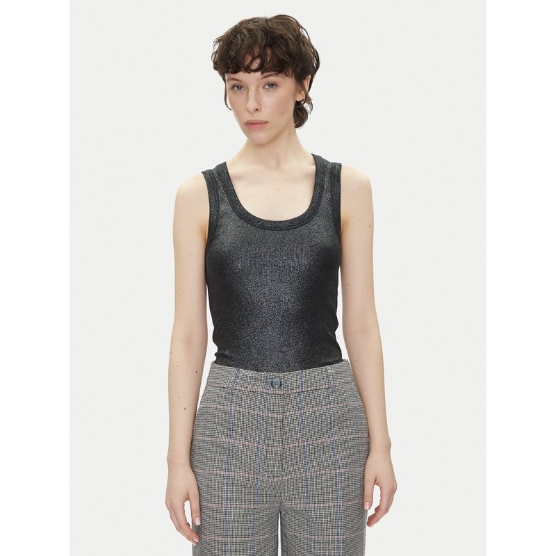Pepe Jeans Top Lacey PL505993 Schwarz Slim Fit