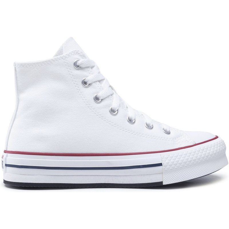 Sneakers aus Stoff Converse Chuck Taylor All Star Eva Lift Hi 272856C Weiß