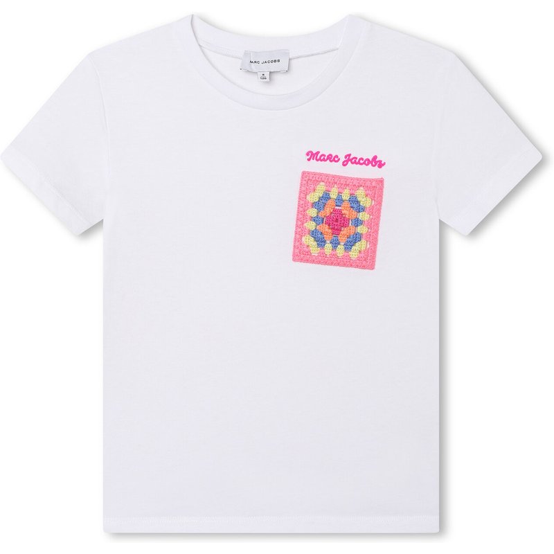 Marc Jacobs T-Shirt W15656 S Weiß Regular Fit