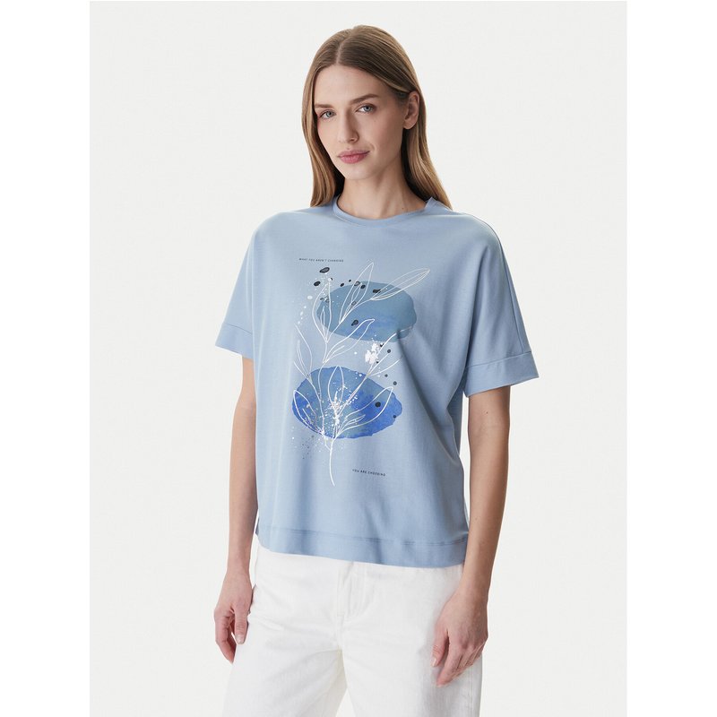 ONLY T-Shirt Jany 15356044 Blau Regular Fit