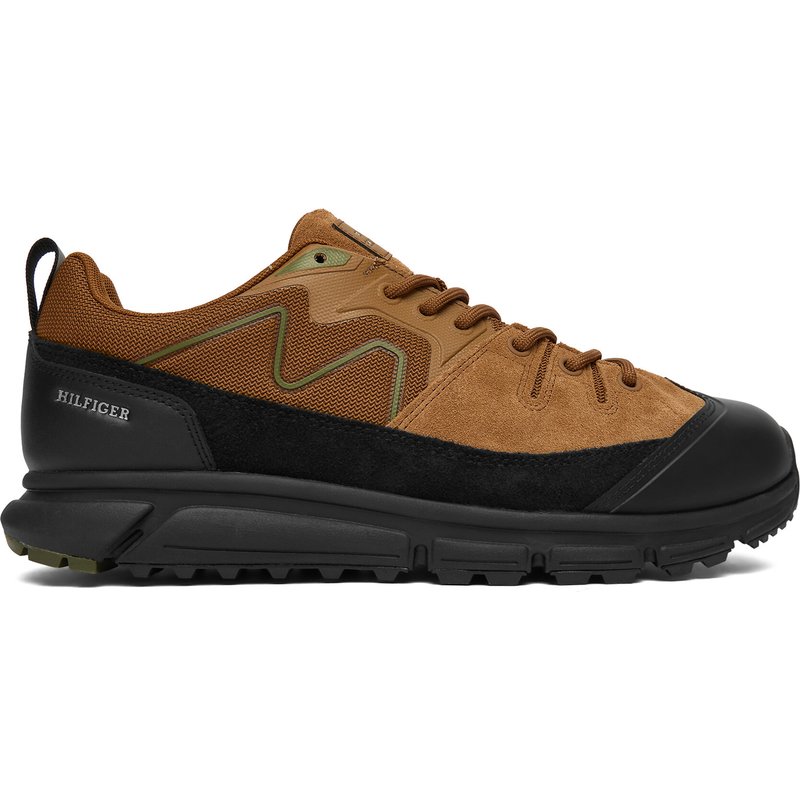 Sneakers Tommy Hilfiger Outdoor Sneaker Tech Suede Wpm FM0FM05723 Braun