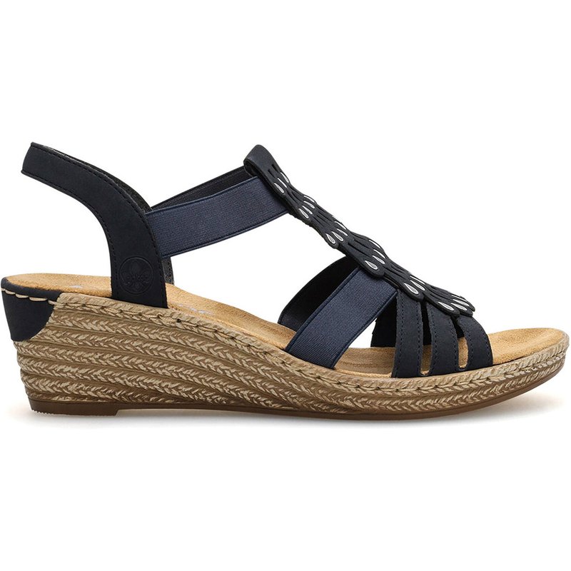 Sandalen Rieker 62436-14 Dunkelblau
