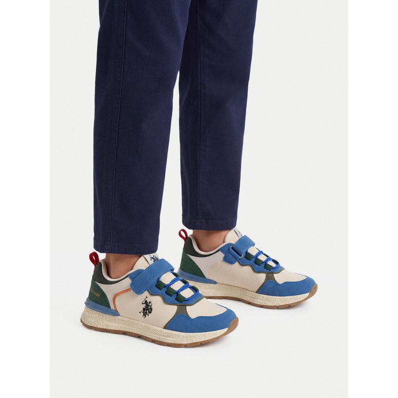 Sneakers U.S. Polo Assn. EO-ALEX001K/6TY1 Écru