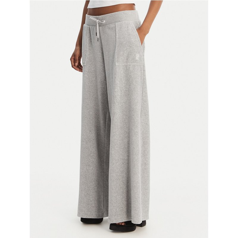 Juicy Couture Jogginghose Yuka JCBBJ225803 Grau Wide Leg