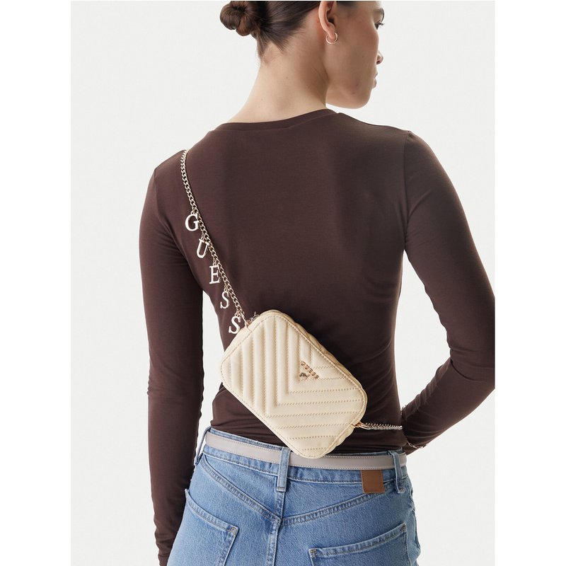 Handtasche Guess J4GZ23 WFZL0 Écru