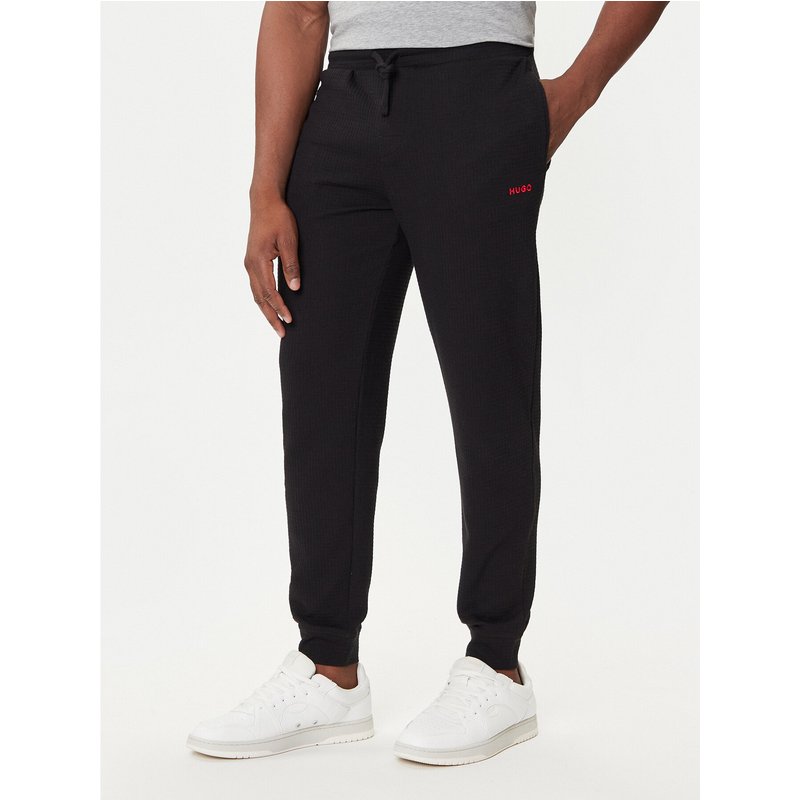 HUGO UNDERWEAR Jogginghose Austin 50532012 Schwarz Regular Fit