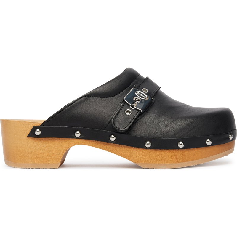 Pantoletten Scholl Pescura Clog F32325 Schwarz