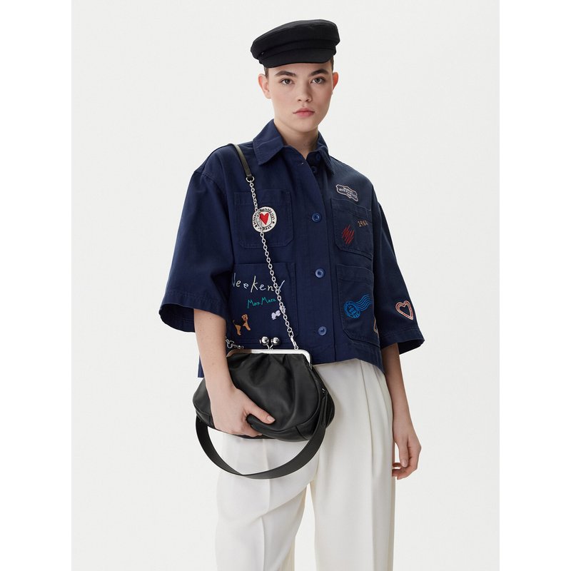 Handtasche Weekend Max Mara 2615511174600 Dunkelblau