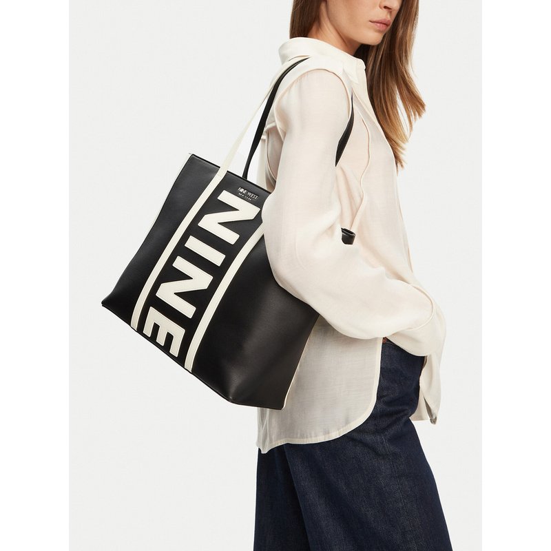 Handtasche Nine West CEO-WHITE-LX10027 Schwarz