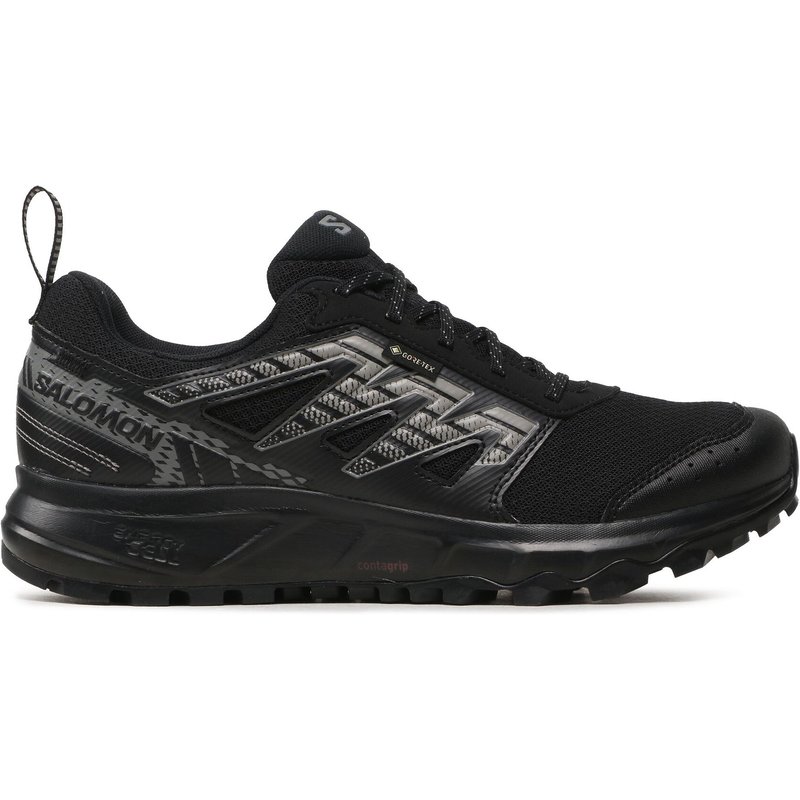 Sneakers Salomon Wander Gore-Tex L47148400 Schwarz