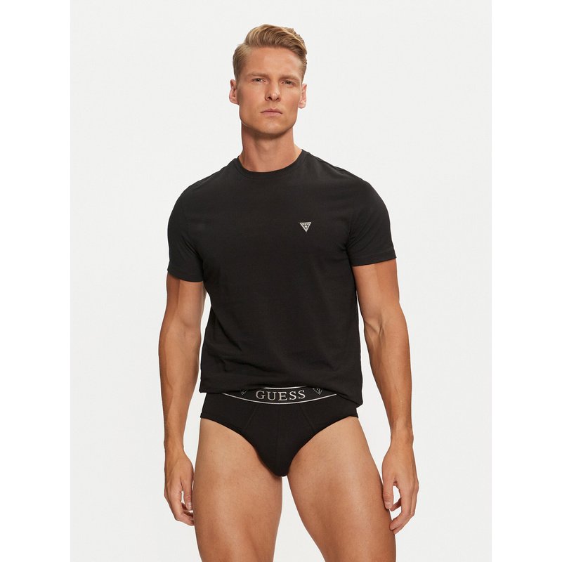 Guess Pyjama U4BG86 KCD31 Schwarz Regular Fit