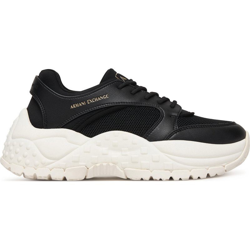 Sneakers Armani Exchange XW002227 AF21430 UC001 Schwarz