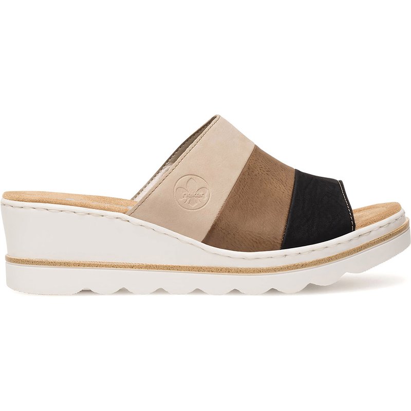 Pantoletten Rieker 67492-64 Bunt