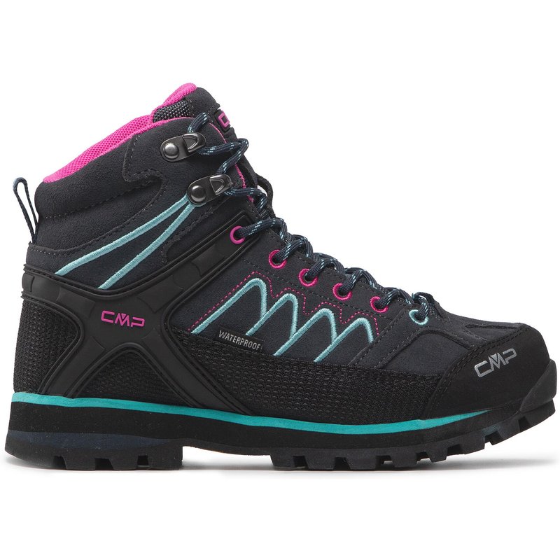 Trekkingschuhe CMP Moon Mid Wmn Trekking Shoe Wp 31Q4796 Grau