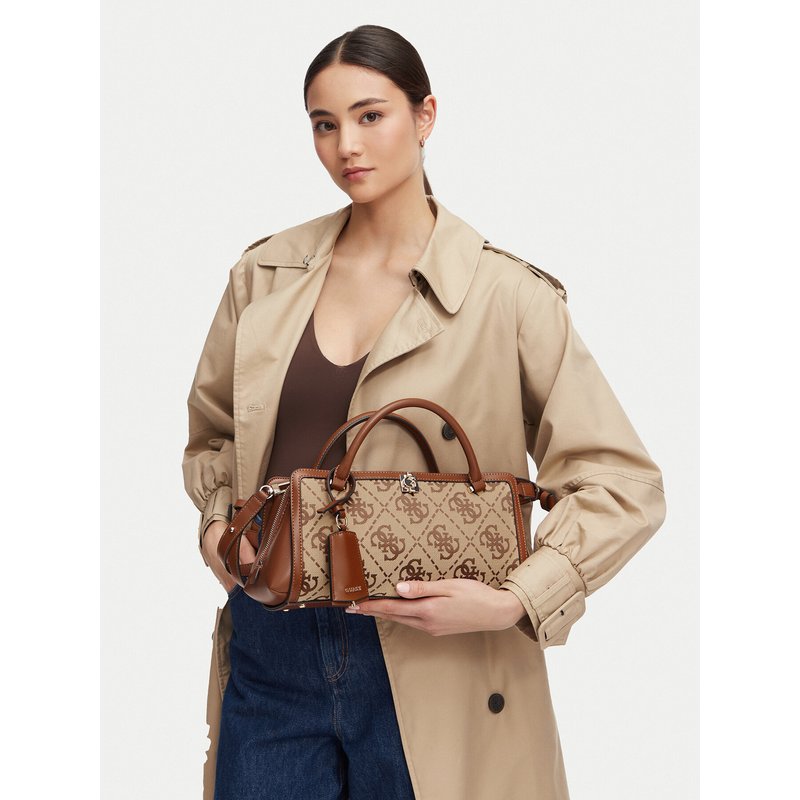 Handtasche Guess Audrey Logo HWJG97 55060 Hellbraun