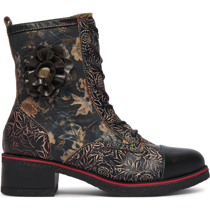 Schnürschuhe Laura Vita Racheleo 4 Schwarz