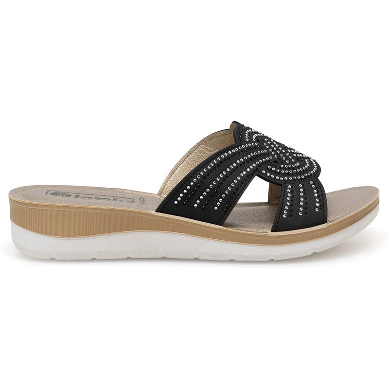 Pantoletten Inblu BVAX0100 Schwarz
