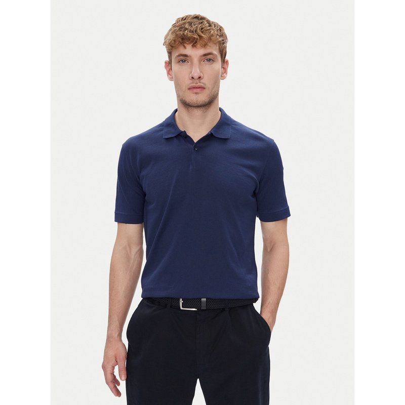 Marc O'Polo Poloshirt 526 2144 53004 Dunkelblau Regular Fit