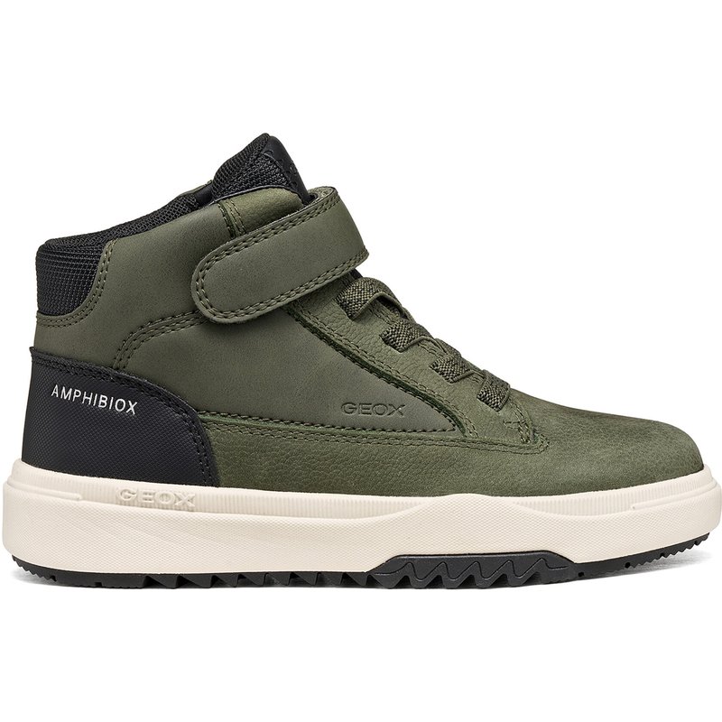 Schnürschuhe Geox J Bunshee Boy B Abx J16FMA 0ME33 C3009 M Dunkelgrün