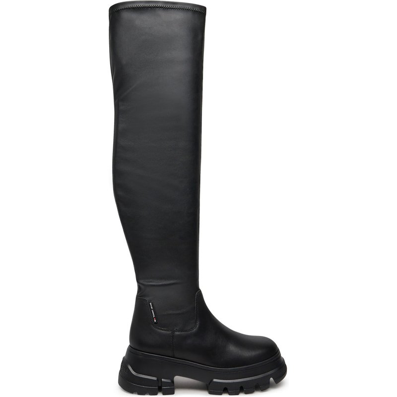Stiefel Tommy Jeans Tjw Lightweight Otk Boot EN0EN02634 Schwarz