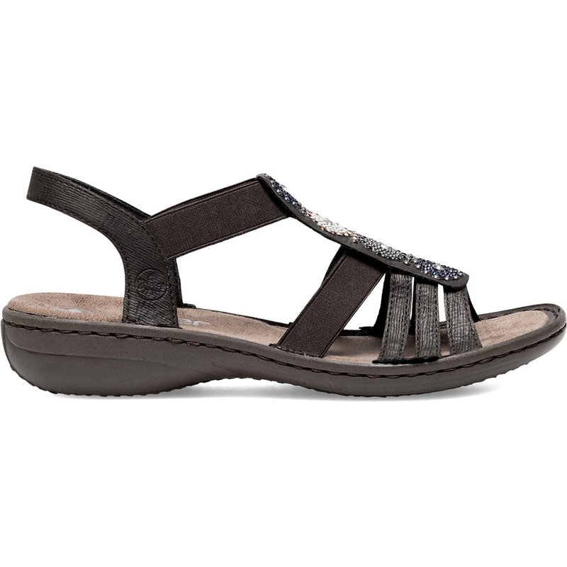 Sandalen Rieker 608G9-47 Grau