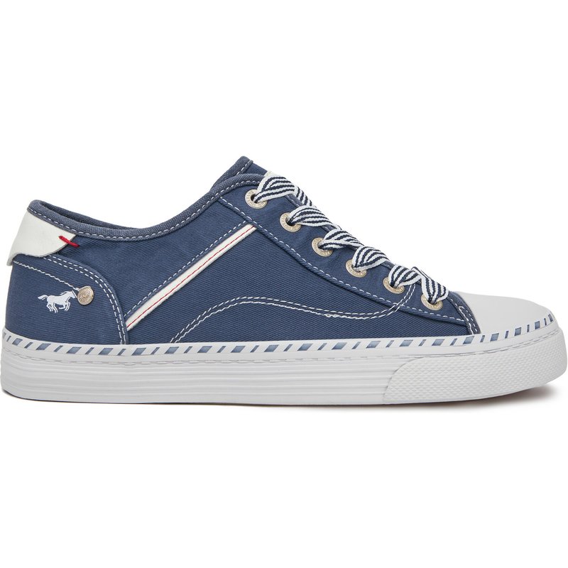 Sneakers aus Stoff Mustang 1376-303 Blau