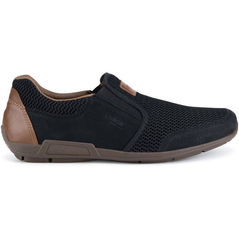 Halbschuhe Rieker 09069-00 Dunkelblau