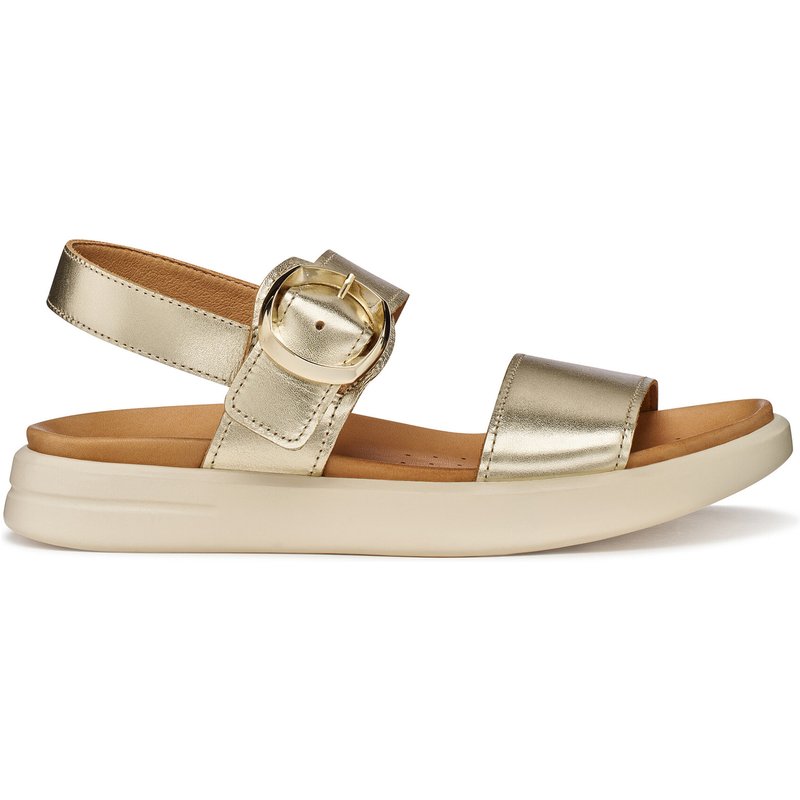 Sandalen Geox D Xand 2S D65PAA 000CF C2012 Goldfarben