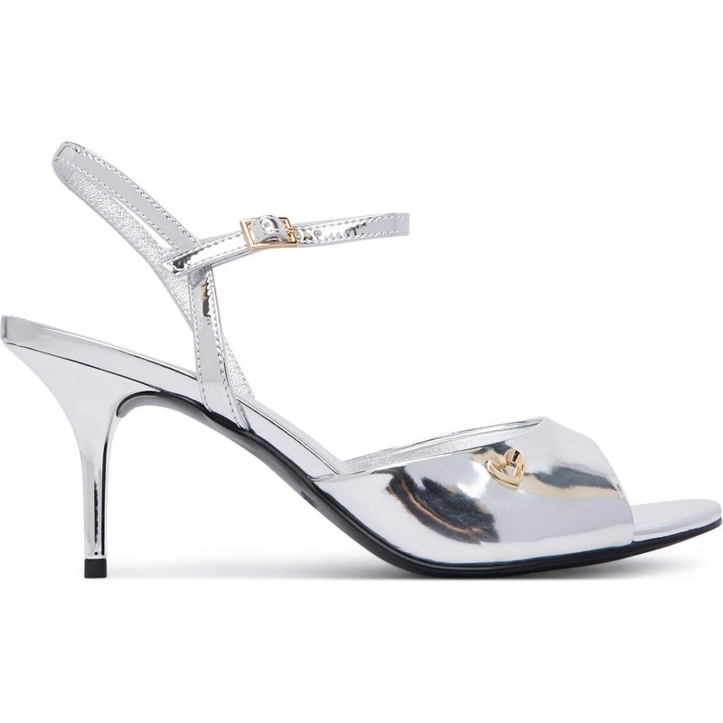 Sandalen LOVE MOSCHINO JA16107G0OJE090B Silberfarben