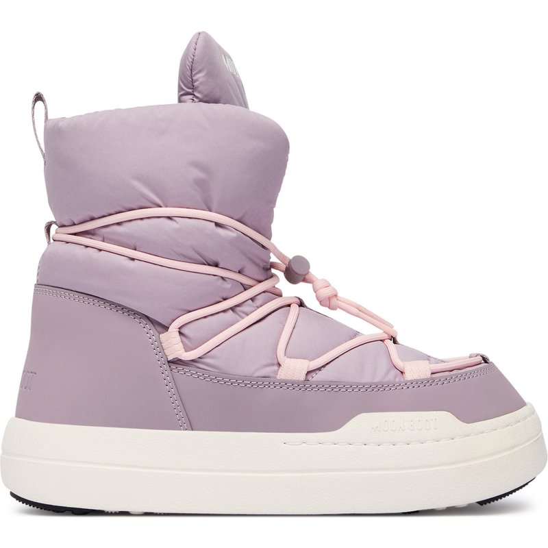 Schneeschuhe Moon Boot Jr Park lace Mid 80D3440070 D Rosa