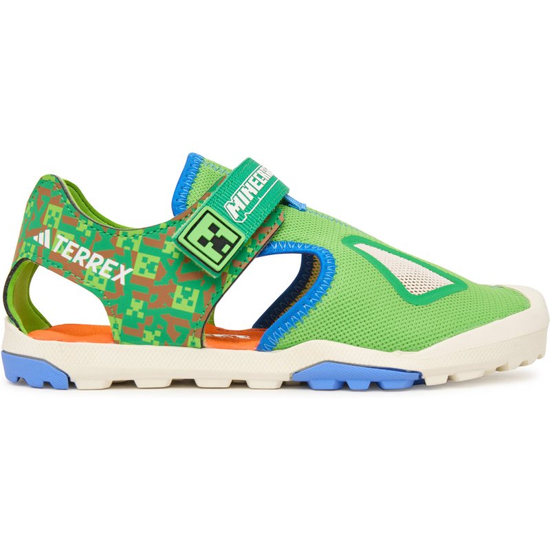 Sandalen adidas Minecraft Terrex Captain Toey 2.0 Sandals JR1316 Grün
