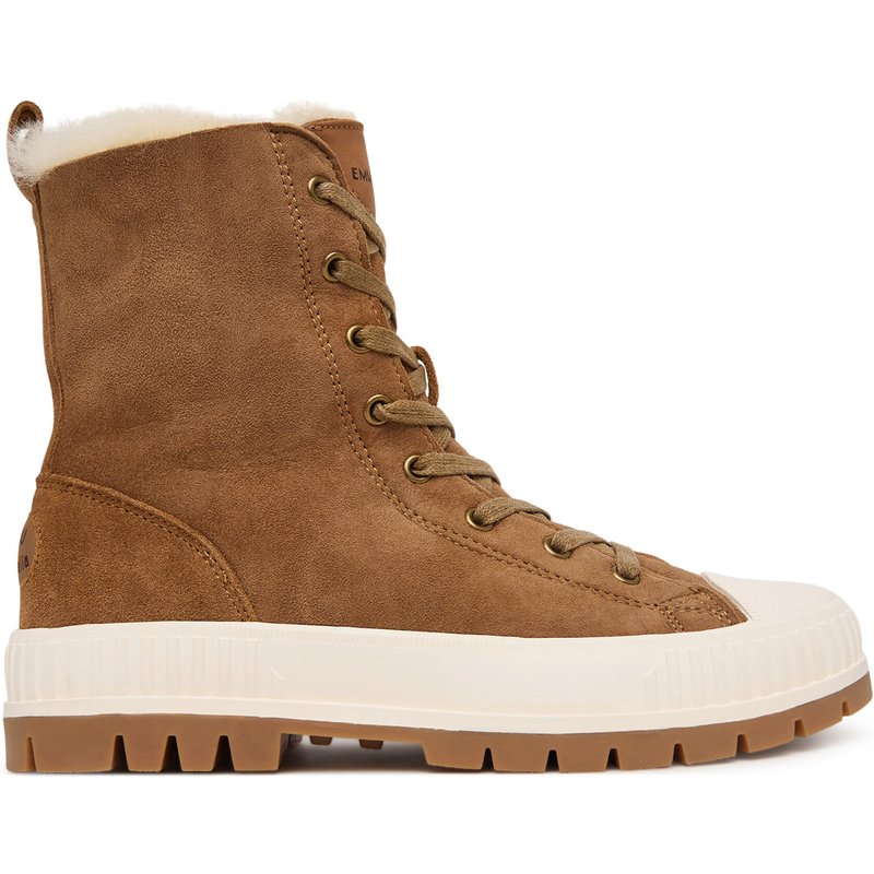Schnürschuhe EMU Australia Nomad Wanderer W13388 Braun