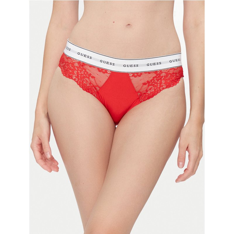 Guess Klassischer Damenslip O2BE08 KBBT0 Rot