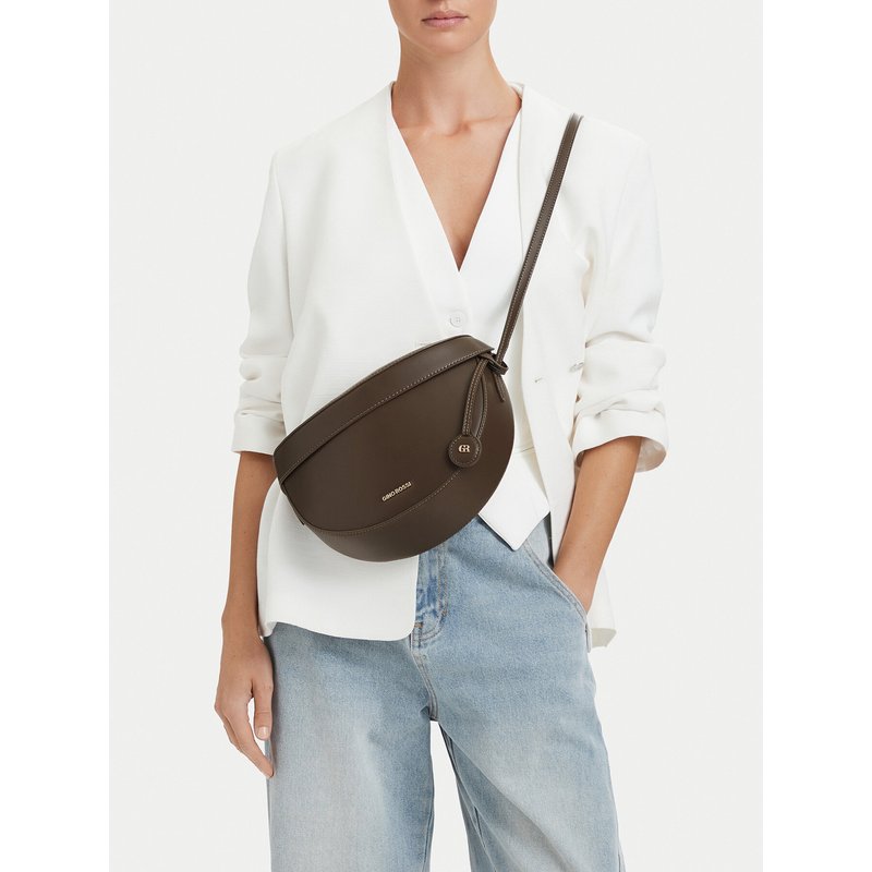 Handtasche GINO ROSSI EO-LDA9474 Dunkelbeige